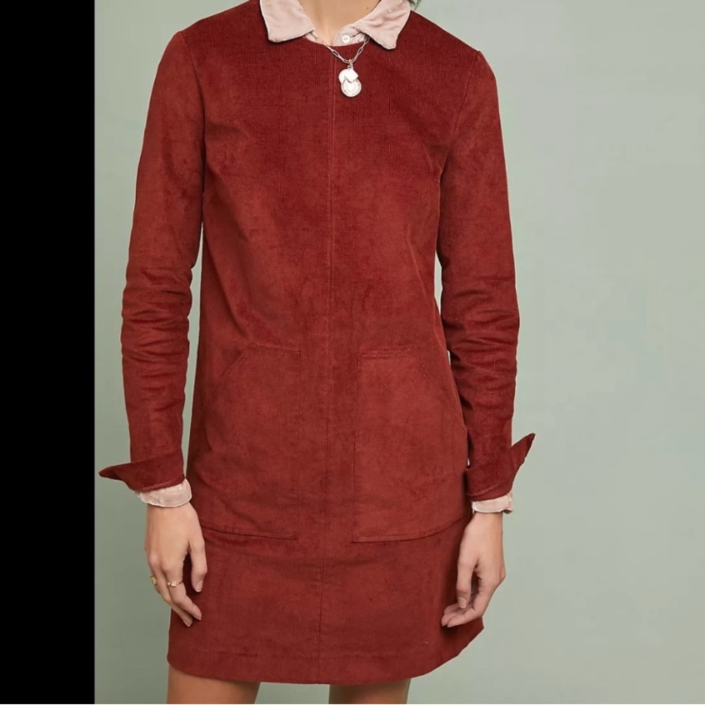 Anthropology Frye Corduroy Tunic Dress